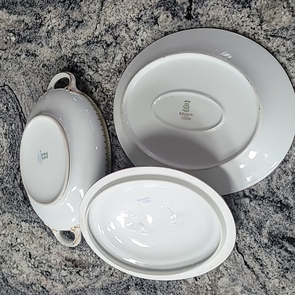 Vintage Limoges Covered Dish & Tray - Picture 2 of 16